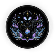 Astral Bloom - Wall Clock