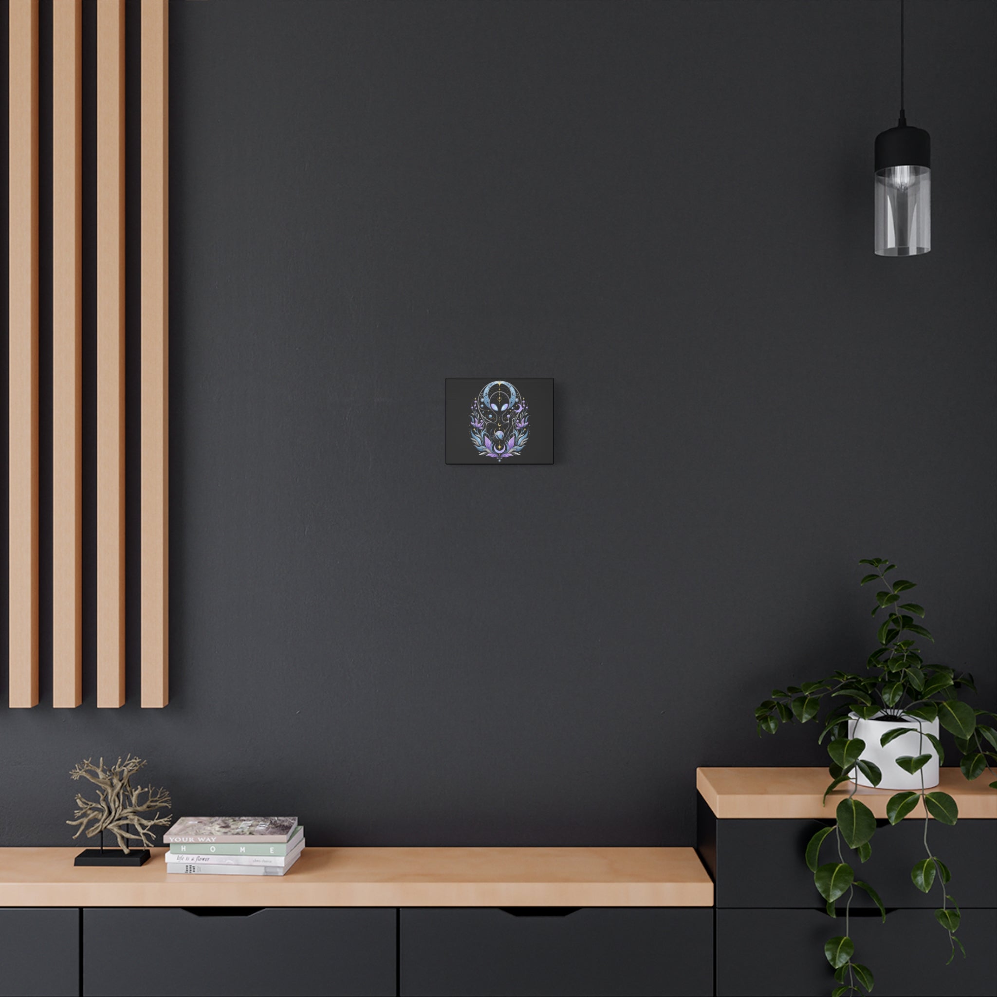 Astral Bloom - Mystical Galaxy Wall Decor