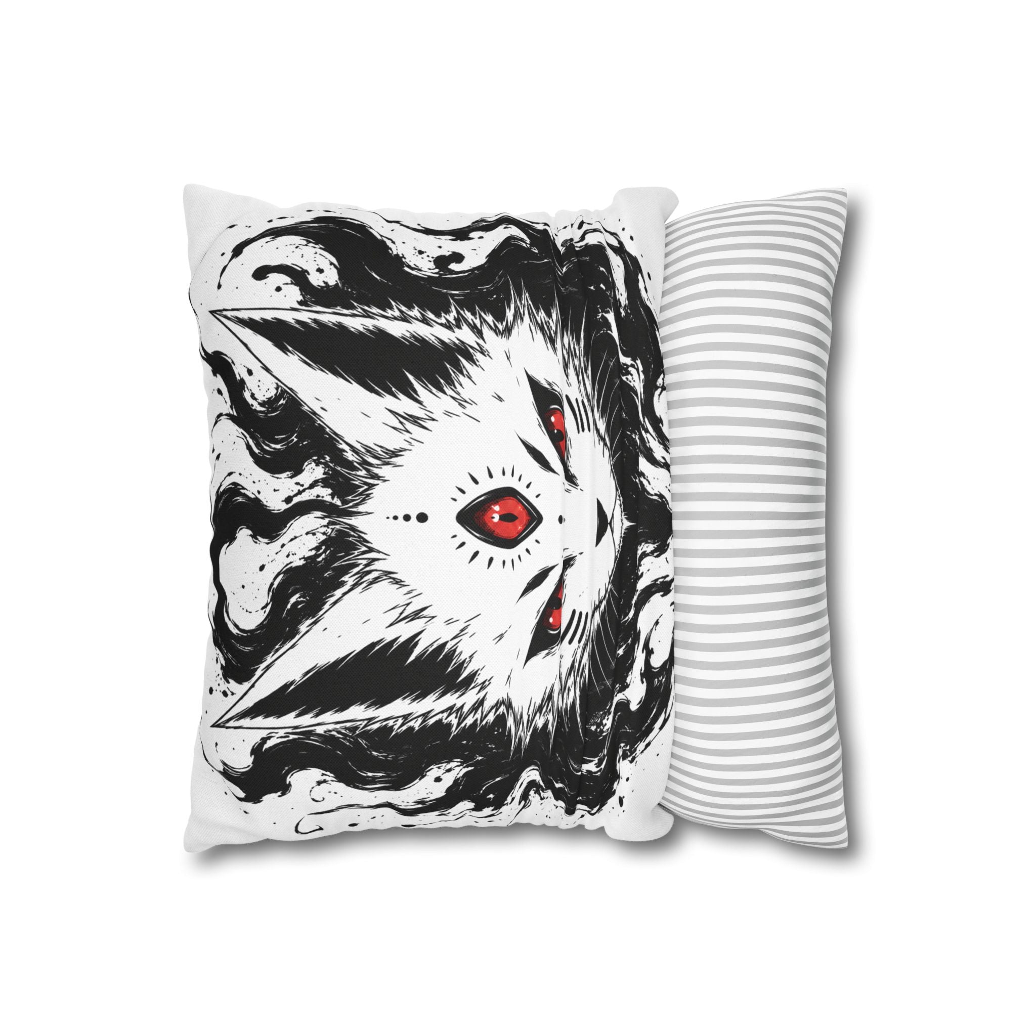 Three Eyed  Fox Demon - Pillow Cover