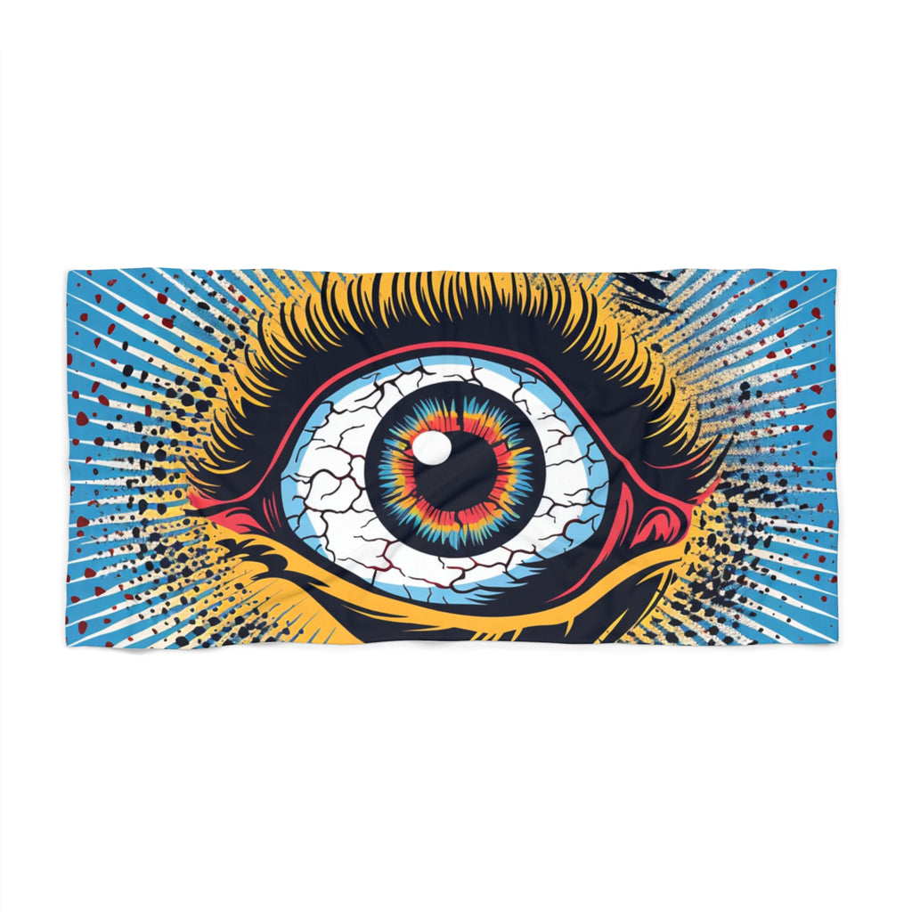 The Watcher Beach Towel