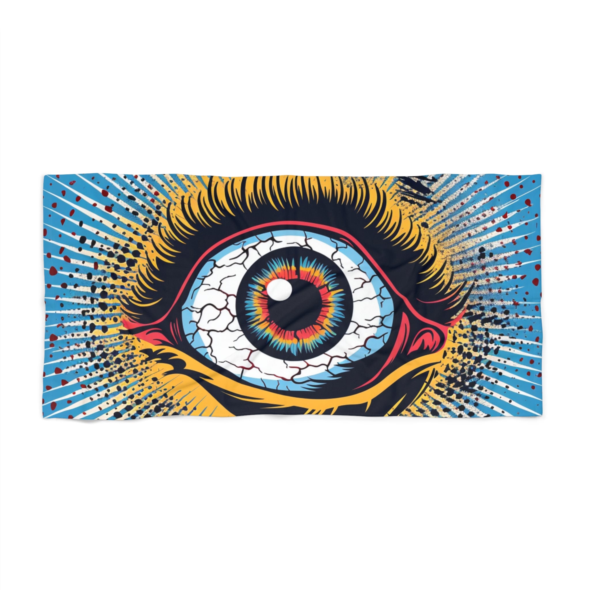 The Watcher Beach Towel