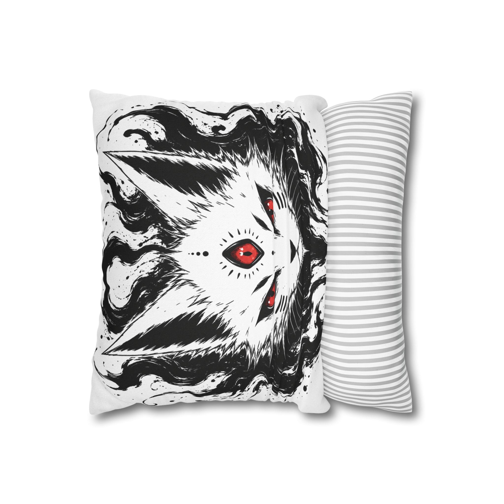 Three Eyed  Fox Demon - Pillow Cover