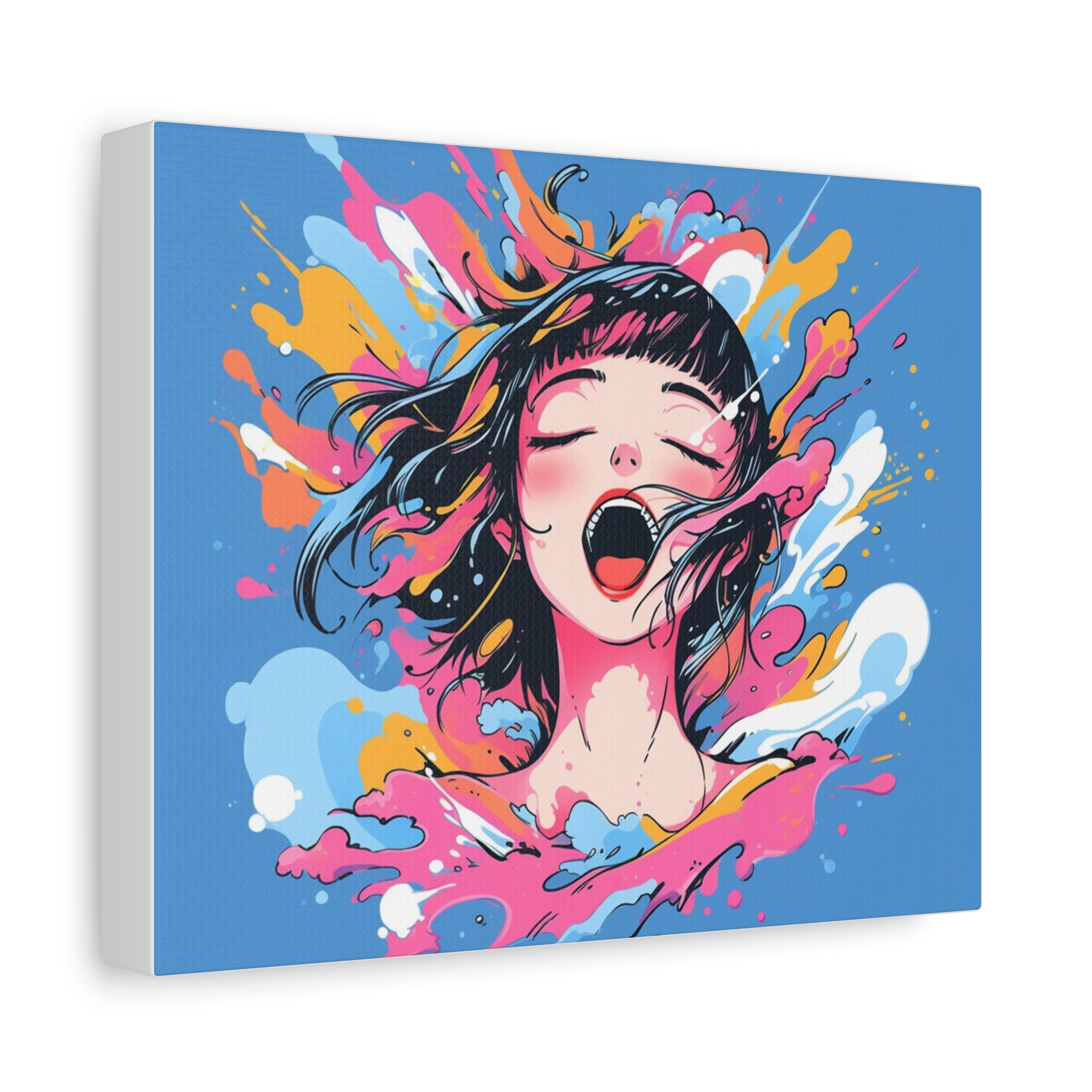 Colorburst Reverie Pop Art Canvas
