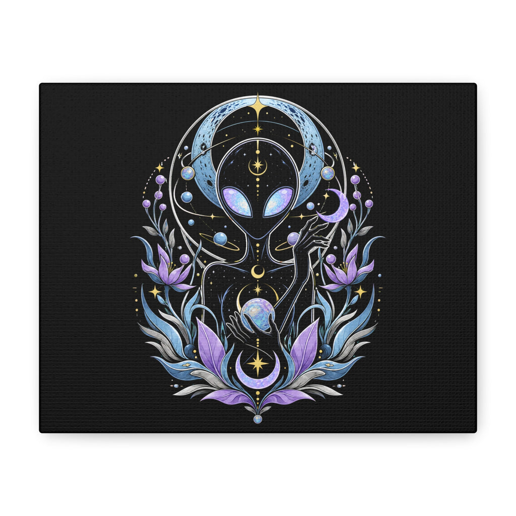 Astral Bloom - Mystical Galaxy Wall Decor
