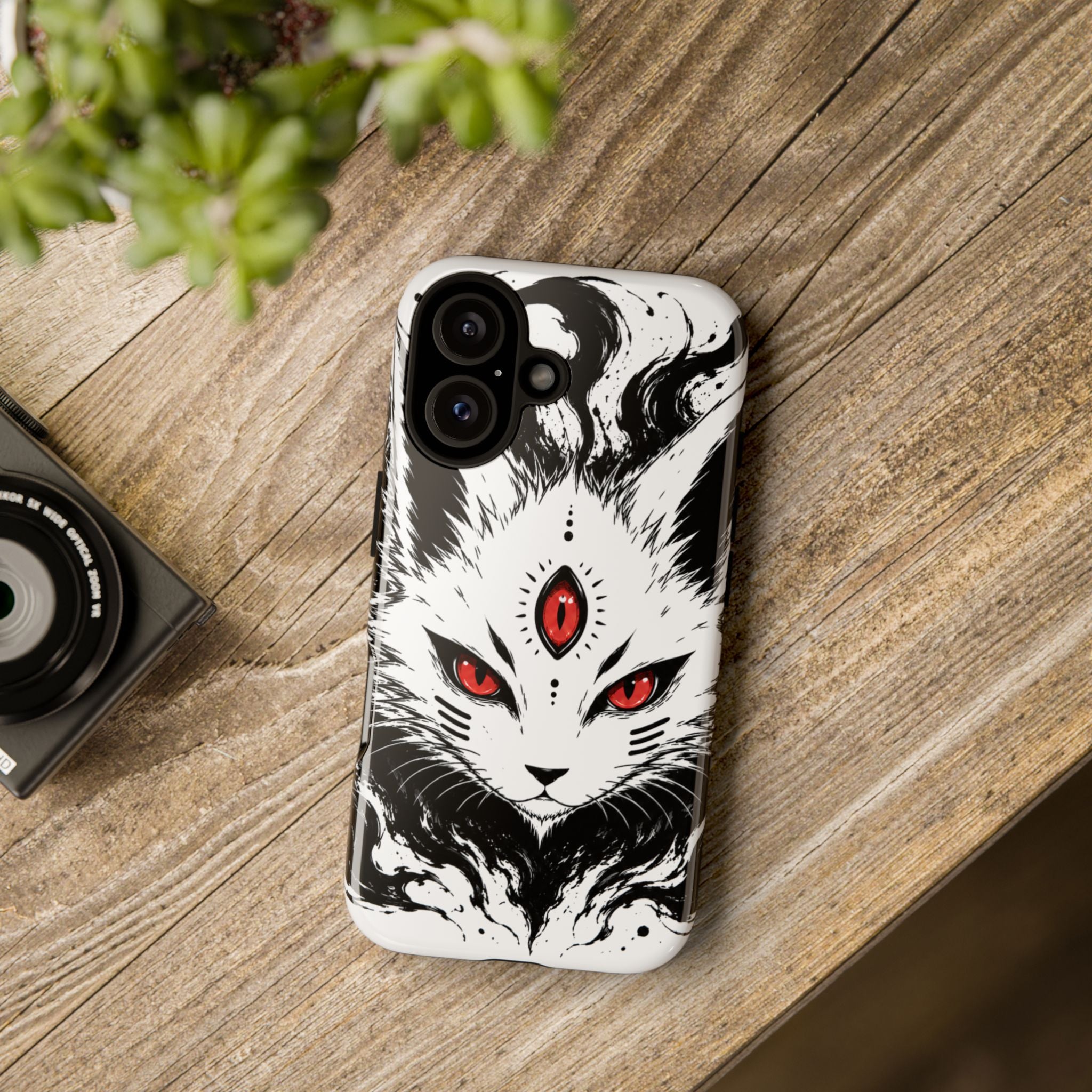 Red Eyed Fox Demon - Phone Case