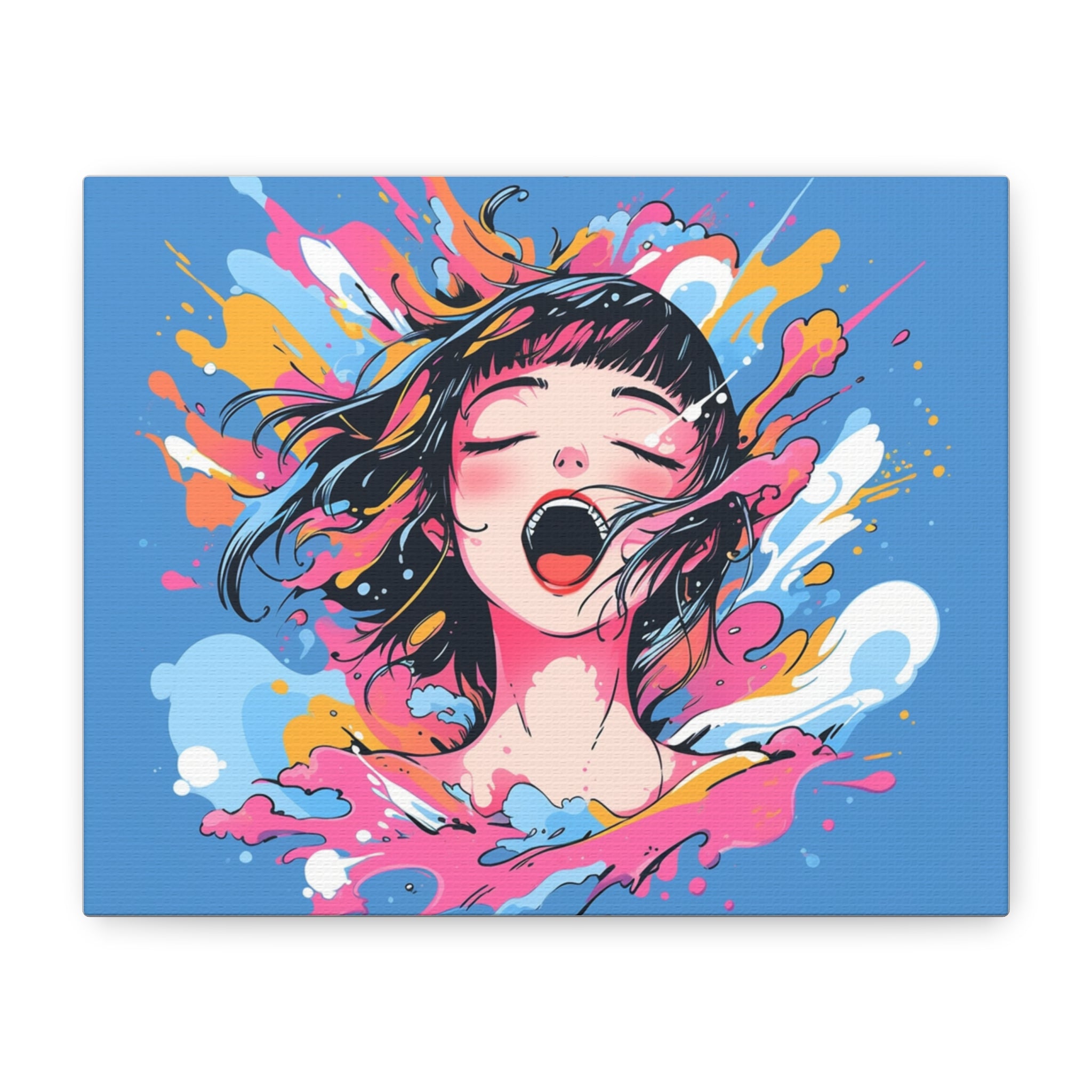 Colorburst Reverie Pop Art Canvas
